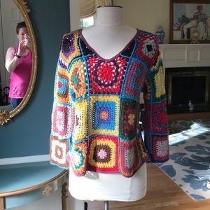Granny Square Sweater
